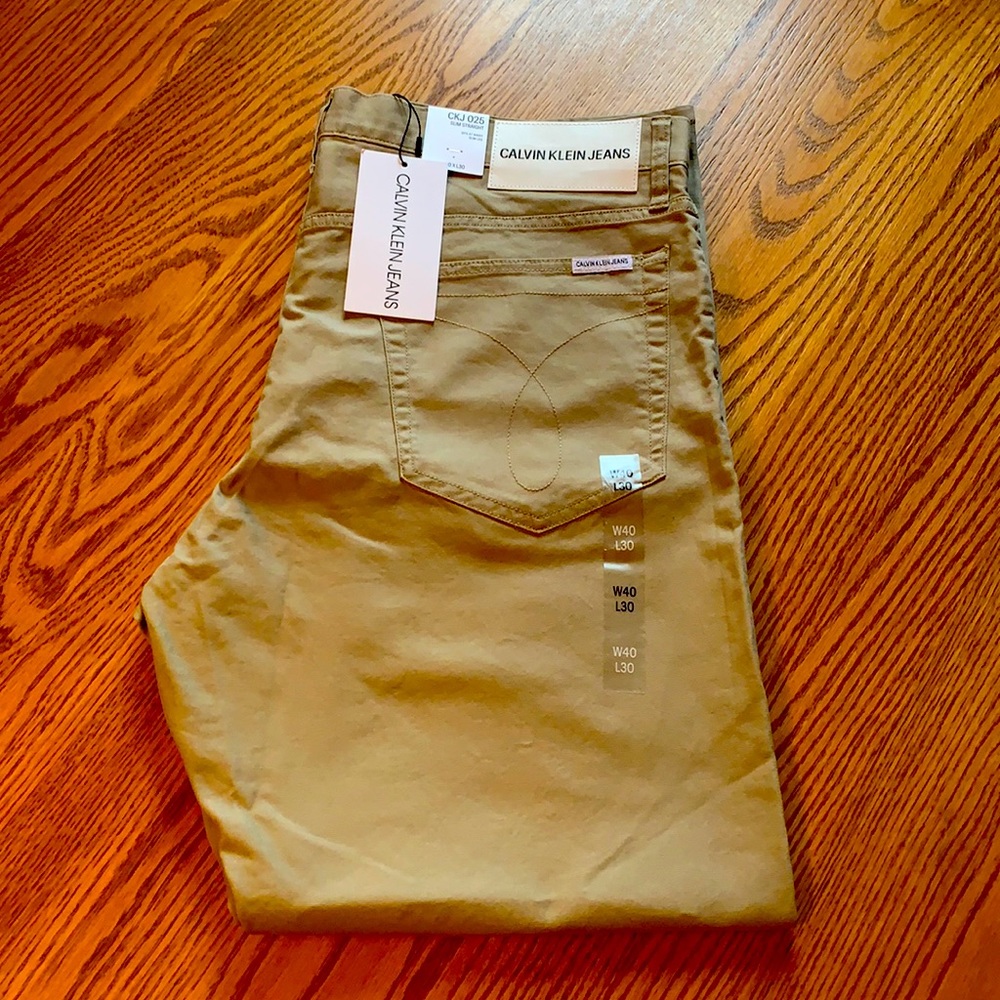 Calvin Klein Men’s Jeans tan